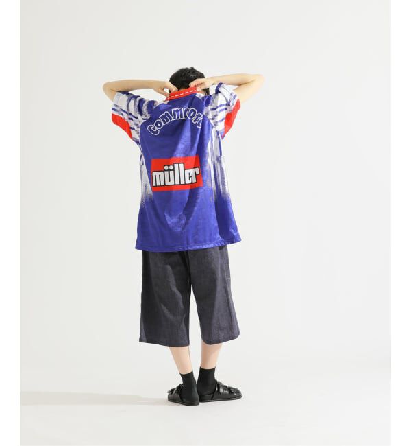 Paris Saint-Germain「【Poggy &times; Paris Saint-Germain】DEAR PSG PRINTED BAGGY SHORTS」|デニム|