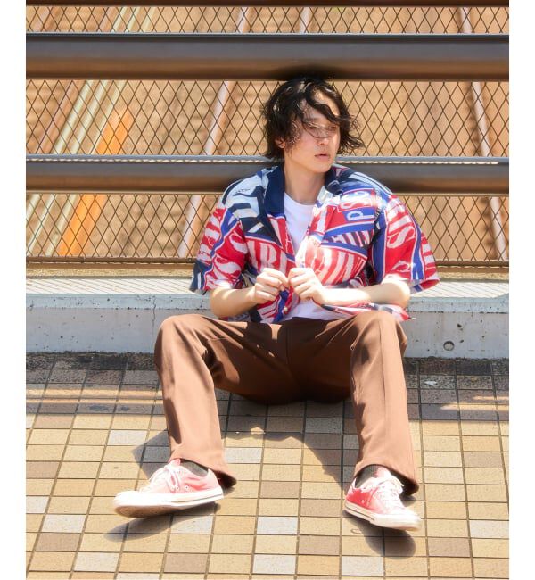 Paris Saint-Germain「【Paris Saint-Germain / パリ・サン＝ジェルマン】 VINTAGE SCARF SHIRT」|シャツ・ブラウス|