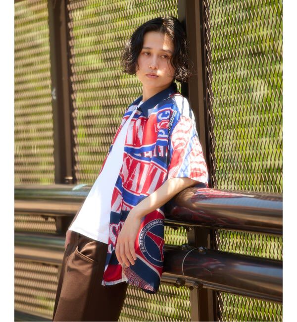 Paris Saint-Germain「【Paris Saint-Germain / パリ・サン＝ジェルマン】 VINTAGE SCARF SHIRT」|シャツ・ブラウス|