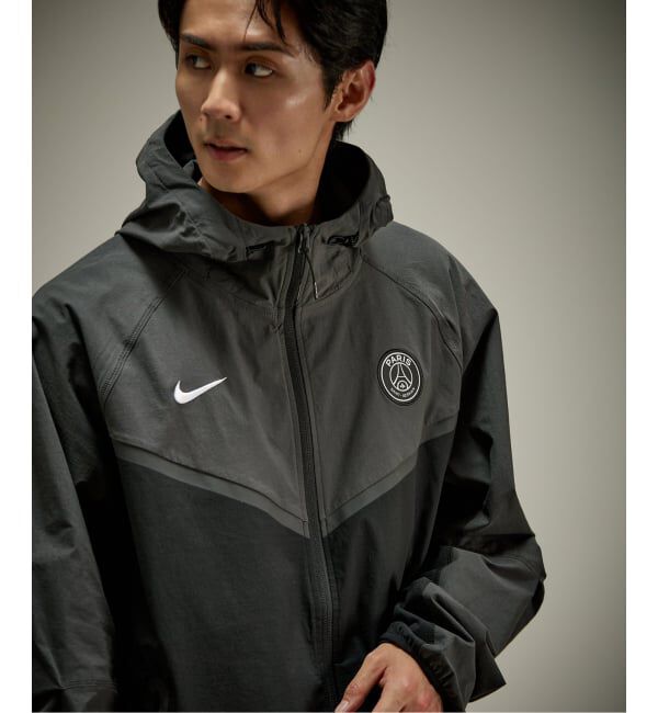 Paris Saint-Germain「【NIKE / ナイキ】PSG M NK TCH WVN WR FZ JKT」|ブルゾン・スタジャン|ブラック
