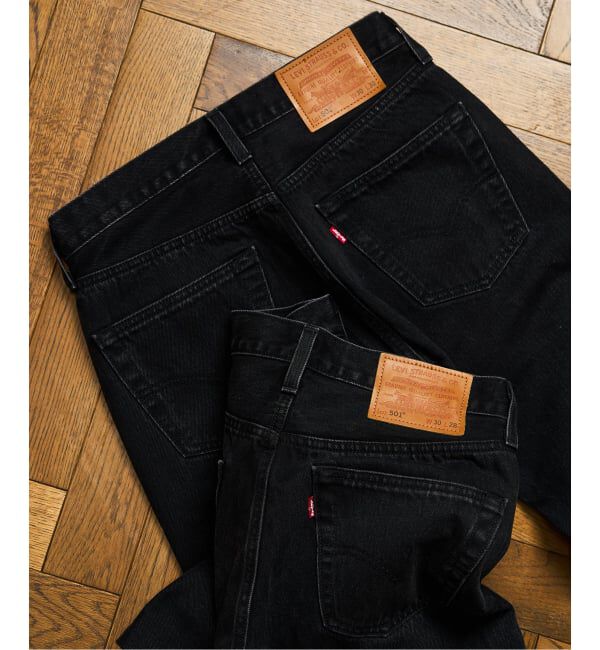417 EDIFICE「LEVI&rsquo;S(R)/リーバイス 別注 501 ブラック（L28）」|デニム|