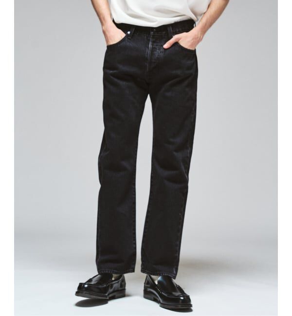 417 EDIFICE「LEVI&rsquo;S(R)/リーバイス 別注 501 ブラック（L28）」|デニム|