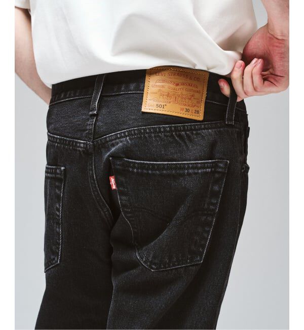 417 EDIFICE「LEVI&rsquo;S(R)/リーバイス 別注 501 ブラック（L28）」|デニム|