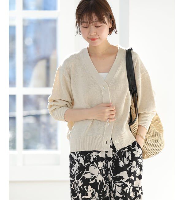 JOURNAL STANDARD relume「リネンコットンVカーディガン」|カーディガン|