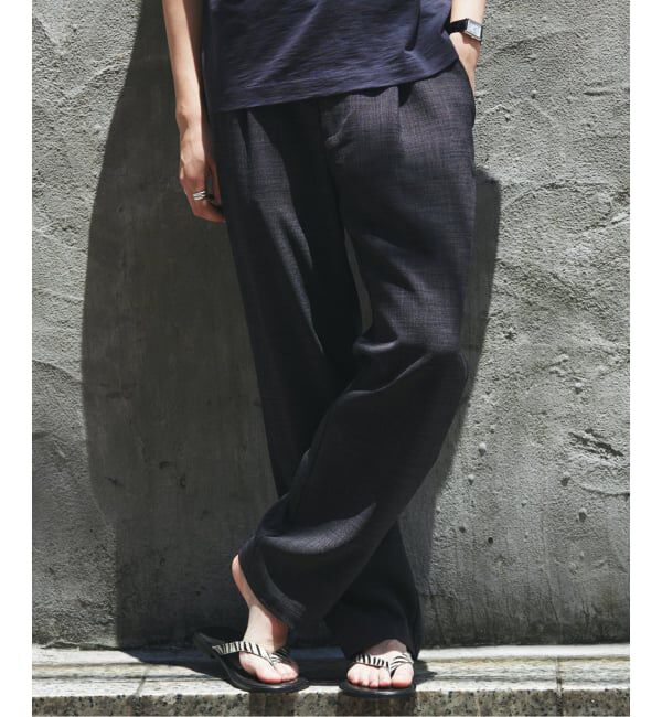 JOURNAL STANDARD relume「テックキャンバス オーバル イージーパンツ(セットアップ対応可能）」|スラックス|
