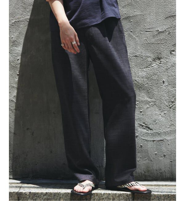 JOURNAL STANDARD relume「テックキャンバス オーバル イージーパンツ(セットアップ対応可能）」|スラックス|