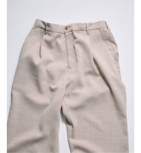 JOURNAL STANDARD relume「テックキャンバス オーバル イージーパンツ(セットアップ対応可能）」|スラックス|