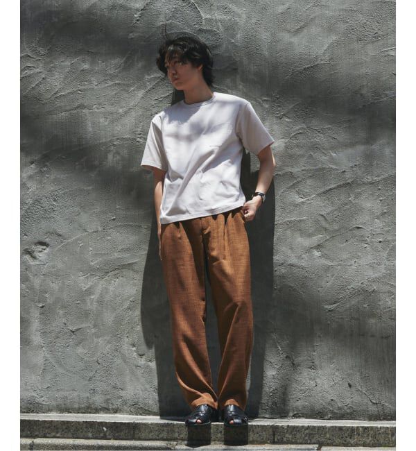 JOURNAL STANDARD relume「テックキャンバス オーバル イージーパンツ(セットアップ対応可能）」|スラックス|