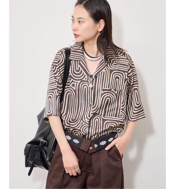 JOURNAL STANDARD「Multi Satin Pt Piping シャツ」|シャツ・ブラウス|