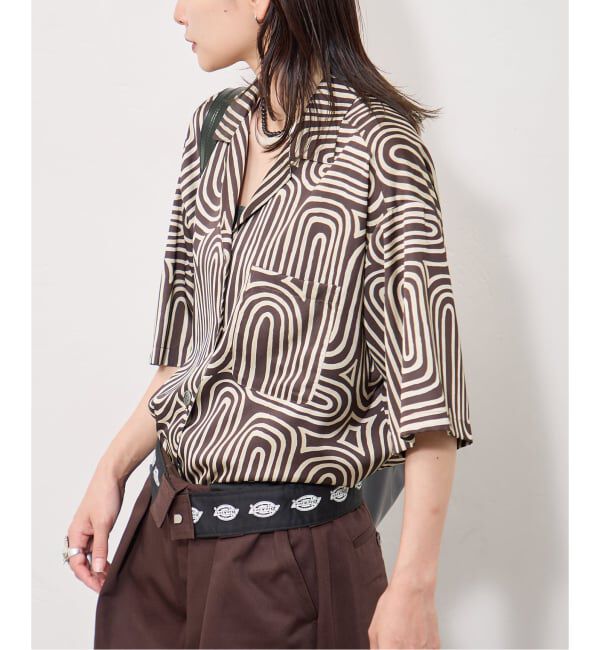 JOURNAL STANDARD「Multi Satin Pt Piping シャツ」|シャツ・ブラウス|