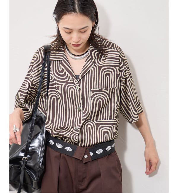 JOURNAL STANDARD「Multi Satin Pt Piping シャツ」|シャツ・ブラウス|