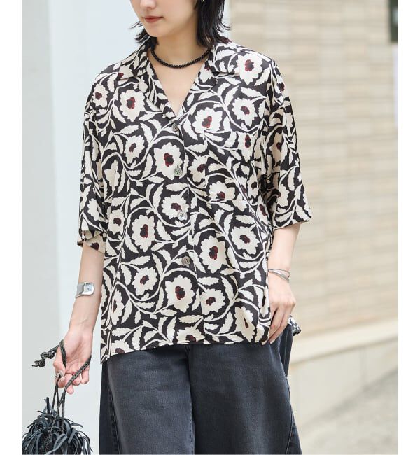JOURNAL STANDARD「Multi Satin Pt Piping シャツ」|シャツ・ブラウス|