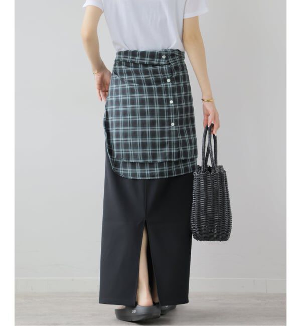 JOURNAL STANDARD relume「ダブルフェイスIラインスカート」|スカート|