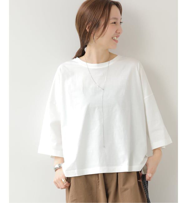 JOURNAL STANDARD relume「コットンシルケットバイオショートTEE」|Tシャツ・カットソー|