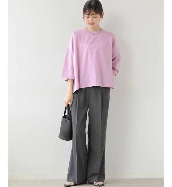 JOURNAL STANDARD relume「コットンシルケットバイオショートTEE」|Tシャツ・カットソー|
