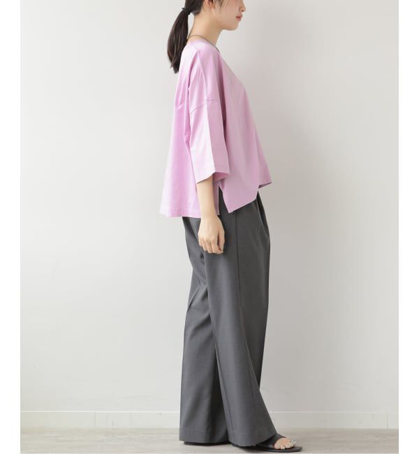 JOURNAL STANDARD relume「コットンシルケットバイオショートTEE」|Tシャツ・カットソー|