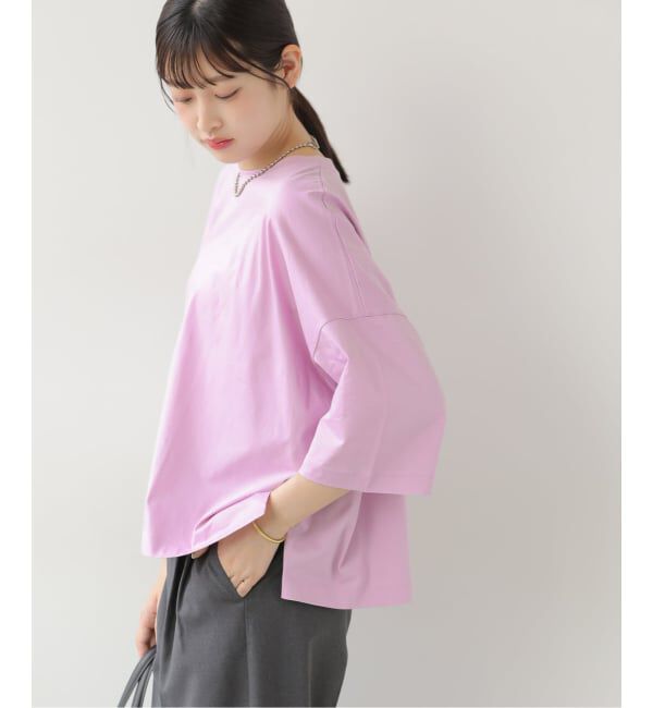 JOURNAL STANDARD relume「コットンシルケットバイオショートTEE」|Tシャツ・カットソー|