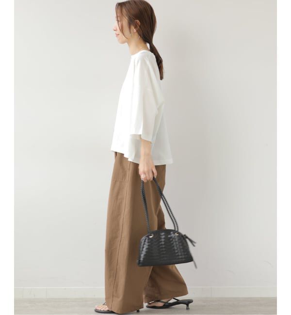 JOURNAL STANDARD relume「コットンシルケットバイオショートTEE」|Tシャツ・カットソー|