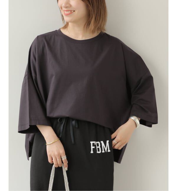 JOURNAL STANDARD relume「コットンシルケットバイオショートTEE」|Tシャツ・カットソー|グレー