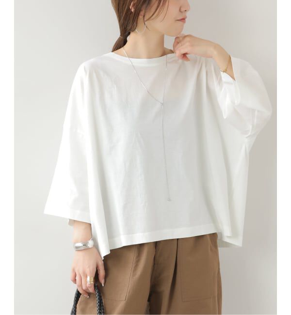 JOURNAL STANDARD relume「コットンシルケットバイオショートTEE」|Tシャツ・カットソー|ホワイト