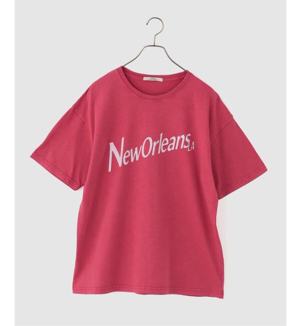 JOURNAL STANDARD relume「ヴィンテージLA Tee」|Tシャツ・カットソー|レッド