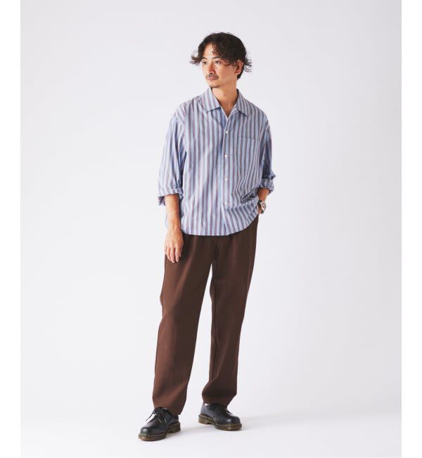 JOURNAL STANDARD relume「《予約》ソフト メランジ &rdquo;ウォッシャブル&rdquo; オーバル イージースラックス」|スラックス|