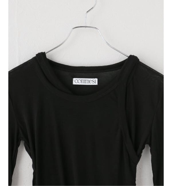 JOURNAL STANDARD「【COMME SI STUDIO/コムシスタジオ】 Nuance Arrange Top」|Tシャツ・カットソー|