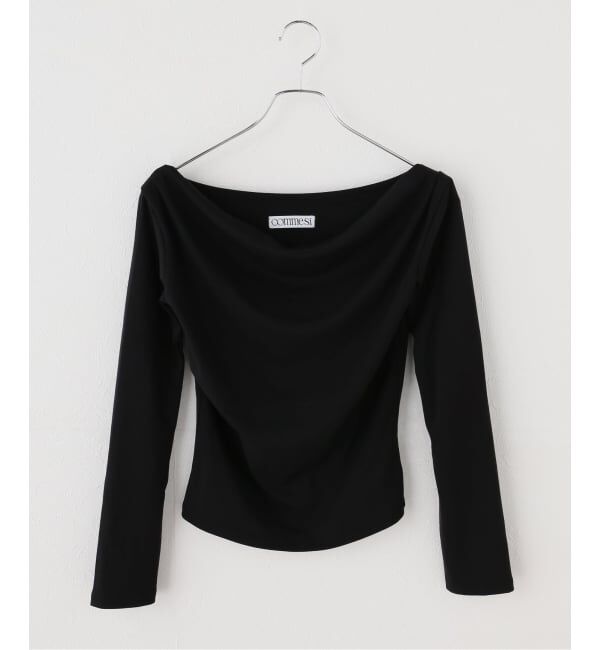 JOURNAL STANDARD「【COMME SI STUDIO/コムシスタジオ】 2WAY Basic Top」|Tシャツ・カットソー|ブラック