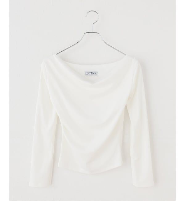 JOURNAL STANDARD「【COMME SI STUDIO/コムシスタジオ】 2WAY Basic Top」|Tシャツ・カットソー|ナチュラル