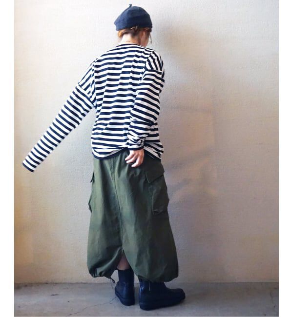 journal standard luxe「テンジクボーダー CN-Big-プルオーバー」|Tシャツ・カットソー|