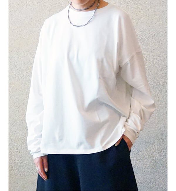 journal standard luxe「テンジクボーダー CN-Big-プルオーバー」|Tシャツ・カットソー|