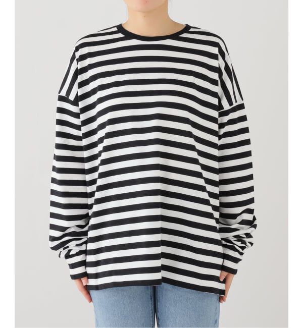 journal standard luxe「テンジクボーダー CN-Big-プルオーバー」|Tシャツ・カットソー|
