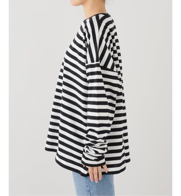 journal standard luxe「テンジクボーダー CN-Big-プルオーバー」|Tシャツ・カットソー|