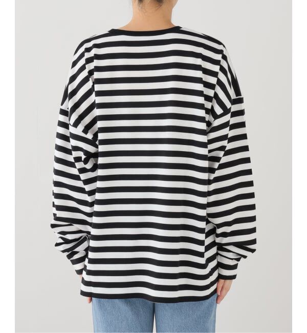 journal standard luxe「テンジクボーダー CN-Big-プルオーバー」|Tシャツ・カットソー|