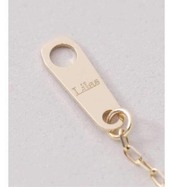 Lilas by Spick&Span「2ラインツイストモチーフ50cmネックレス K10」|ネックレス|
