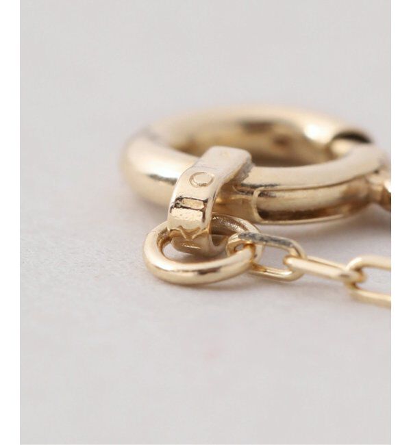 Lilas by Spick&Span「2ラインツイストモチーフ50cmネックレス K10」|ネックレス|