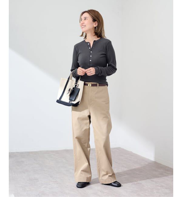 FRAMeWORK「≪WEB限定 / 追加≫OVER SIZED CHINO パンツ 3」|チノ|