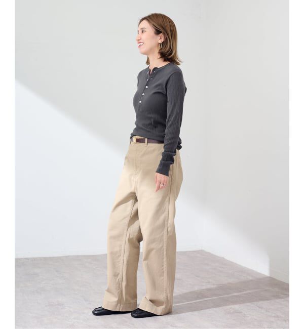 FRAMeWORK「≪WEB限定 / 追加≫OVER SIZED CHINO パンツ 3」|チノ|