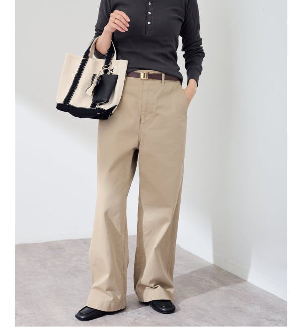FRAMeWORK「≪WEB限定 / 追加≫OVER SIZED CHINO パンツ 3」|チノ|