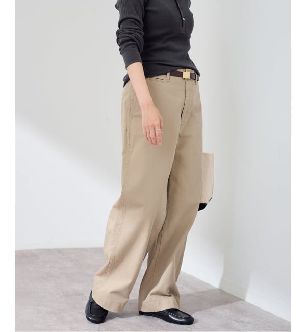 FRAMeWORK「≪WEB限定 / 追加≫OVER SIZED CHINO パンツ 3」|チノ|