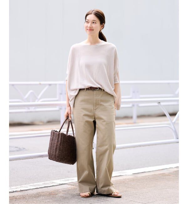 FRAMeWORK「≪WEB限定 / 追加≫OVER SIZED CHINO パンツ 3」|チノ|