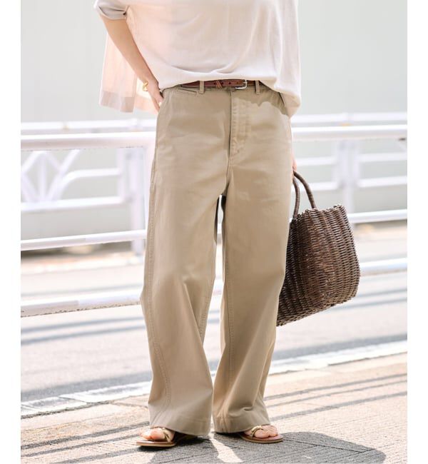 FRAMeWORK「≪WEB限定 / 追加≫OVER SIZED CHINO パンツ 3」|チノ|