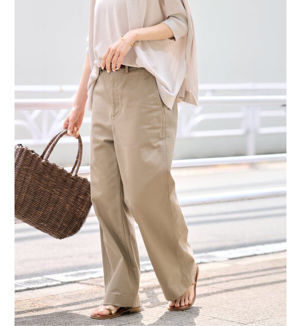 FRAMeWORK「≪WEB限定 / 追加≫OVER SIZED CHINO パンツ 3」|チノ|