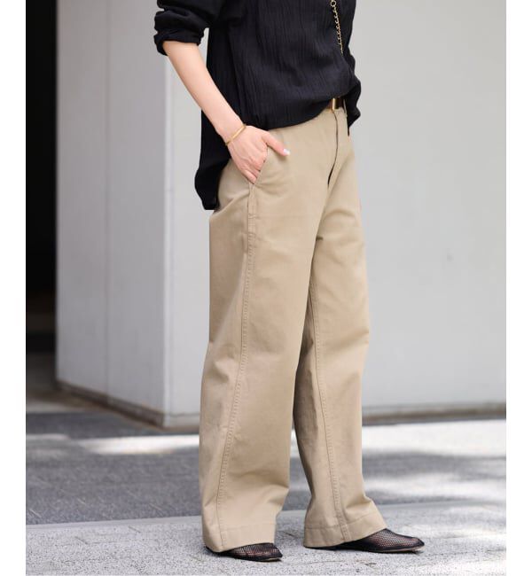 FRAMeWORK「≪WEB限定 / 追加≫OVER SIZED CHINO パンツ 3」|チノ|