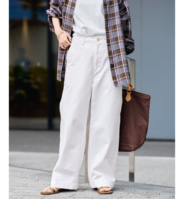 FRAMeWORK「≪WEB限定 / 追加≫OVER SIZED CHINO パンツ 3」|チノ|