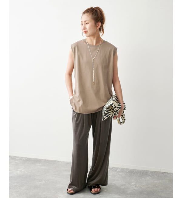 Spick and Span「《WEB限定 / 予約》ベロアイージーパンツ」|その他|