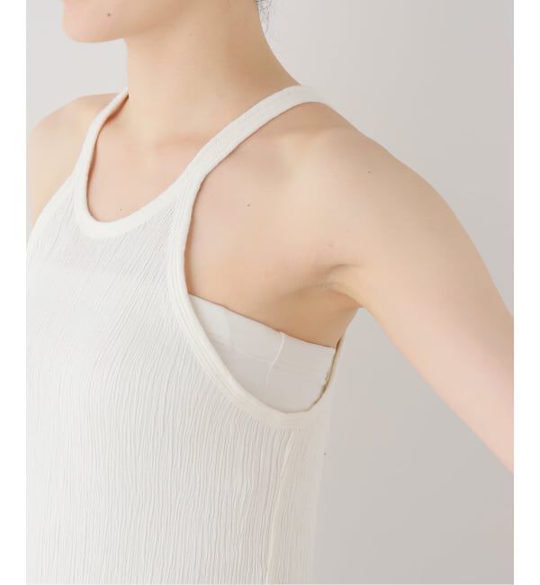 FRAMeWORK「MATTII Wrinkle cotton Crew neck tank top」|タンクトップ|