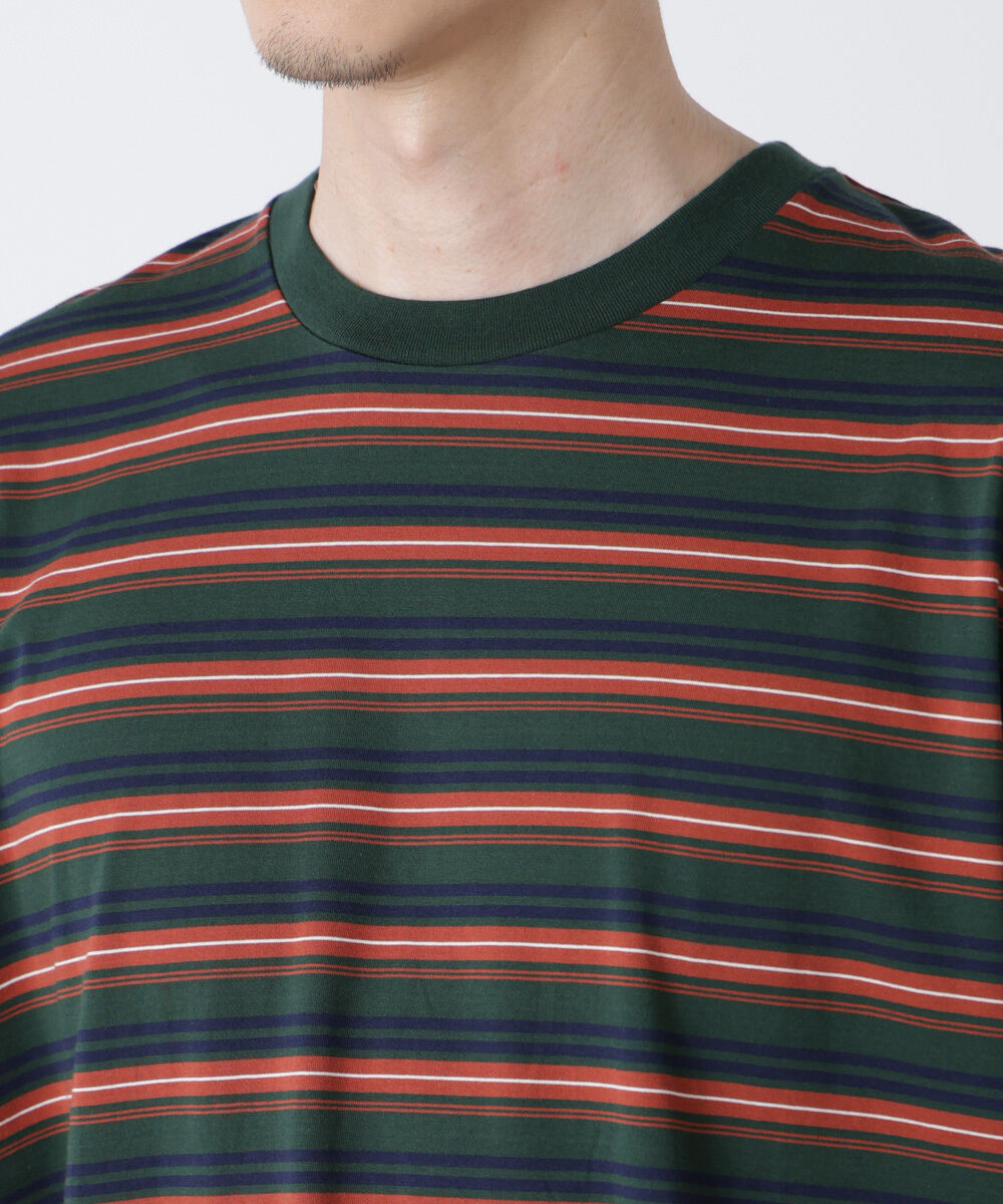 NANO universe「マイクロランダムボーダーTシャツ」|Tシャツ・カットソー|