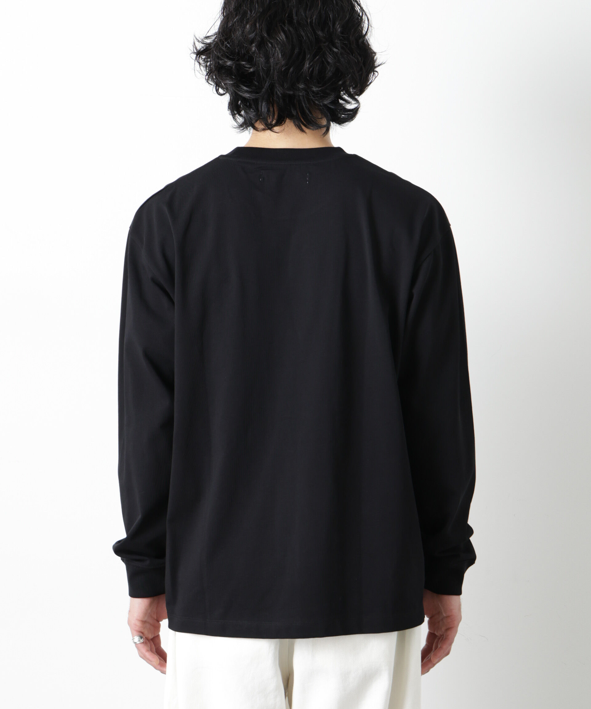 nano･universe「ナノベアＴシャツ 長袖 スピードスケート」|Tシャツ・カットソー|