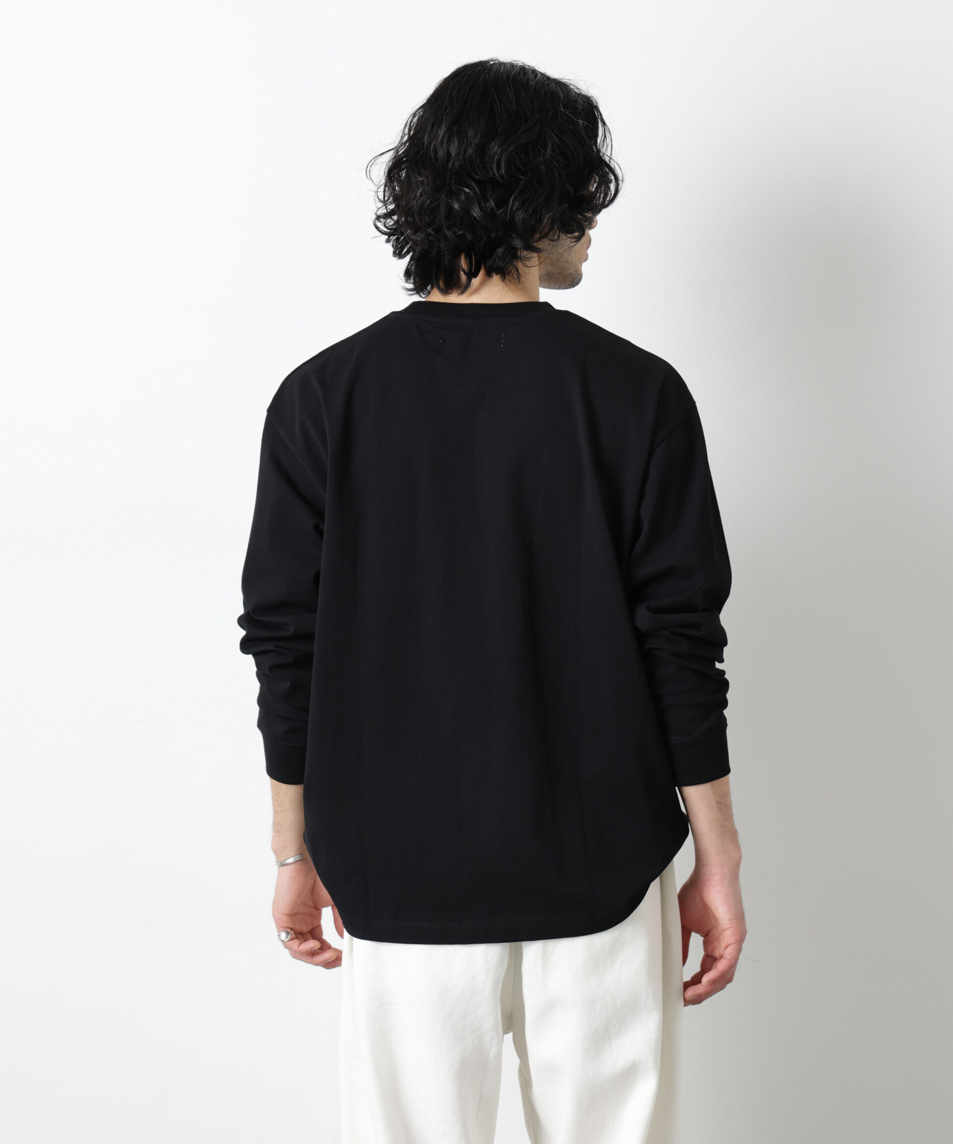 nano･universe「ナノベアＴシャツ 長袖 スピードスケート」|Tシャツ・カットソー|